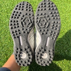 フットサルシューズ　アスレタ　オーレイ　25.0cm ホワイトの画像