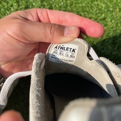 フットサルシューズ　アスレタ　オーレイ　25.0cm ホワイトの画像