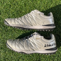 フットサルシューズ　アスレタ　オーレイ　25.0cm ホワイトの画像