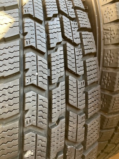 【引渡確定】スタッドレスタイヤ＆アルミ145/80R13（155/65R14の互換で使用できます）