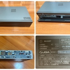 【テレビ】SHARP AQUOS LC-37GD2の画像