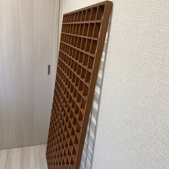 木製パーテーション？仕切？
の画像