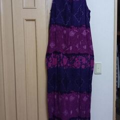 ノースリーブワンピース　ロング丈　3着セット　L〜XLの画像