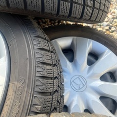 バリ溝‼️２０２１年製‼️軽自動車用‼️バリミゾ‼️スタッドレス　ホイール付き‼️４本セット‼️早い者勝ち‼️１５５／６５／１４インチ‼️の画像