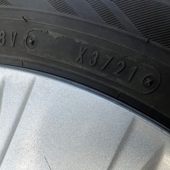 バリ溝‼️２０２１年製‼️軽自動車用‼️バリミゾ‼️スタッドレス　ホイール付き‼️４本セット‼️早い者勝ち‼️１５５／６５／１４インチ‼️の画像