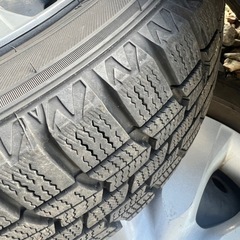 バリ溝‼️２０２１年製‼️軽自動車用‼️バリミゾ‼️スタッドレス　ホイール付き‼️４本セット‼️早い者勝ち‼️１５５／６５／１４インチ‼️の画像