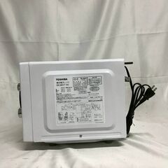 【北見市発】TOSHIBA 東芝 東芝電子レンジ ER-SM17(W) 2019年製 白 (E3805wYM)の画像