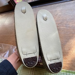 着物　サンダル　下駄　蛇柄の画像