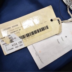 イタリア製ゴールデングース　/ライダースレザージャケットXXS新品同様の画像