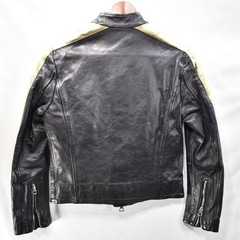 イタリア製ゴールデングース　/ライダースレザージャケットXXS新品同様の画像