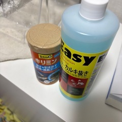 テトラ　水槽　17センチ　餌カルキ抜きセット　の画像