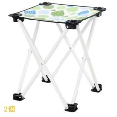 IKEA アウトドアチェア・テーブル3点セットの画像