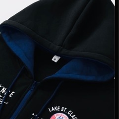 オシャレでカッコイイ！パーカー上下のLサイズ！ の画像