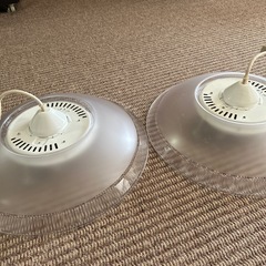 ナショナル吊り下げ照明器具　2点セット
の画像