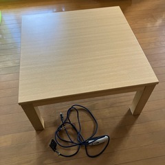 お話し中　　ニトリ　こたつの画像