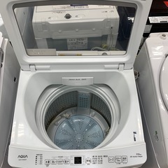 【軽トラ無料貸し出し】【AQUA】【全自動洗濯機】【トレファク所沢店】の画像