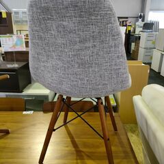 【ジャングル和泉大型良品館】 　③ダイニングチェア　食卓　キッチン　リビング　グレー【R387】の画像