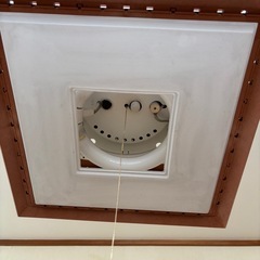 レトロ　懐かしい　和風シーリングライト 白木目調　天井照明　純日本風の画像