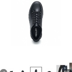 メンズ25.5cm 新品黒スニーカーの画像