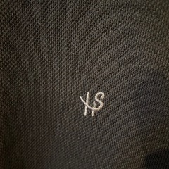 SHIPSワンポイント ロゴ バーズアイ クルーネック 長袖 Tシャツ メンズの画像