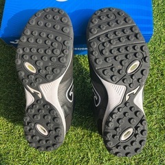 フットサルシューズ　入手困難　ホマ　トップフレックス　ブラック　25.0cmの画像