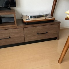 テレビボード　伸縮式の画像