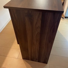 ★急募★ウッド調ワークデスク（組立済み）の画像