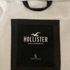 Hollister ブラック レインコートSの画像