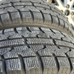 アルミホイール&スタッドレス　バリ溝　軽自動車　　の画像