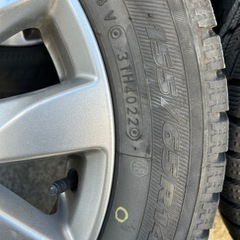 アルミホイール&スタッドレス　バリ溝　軽自動車　　の画像