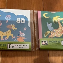 タイトーくじ♡MOOMIN♡カップケーキ風ハンドタオルコンプリートセット　おまけ2点の画像