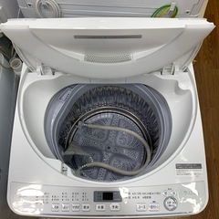 【軽トラ無料貸し出し】【SHARP】【全自動洗濯機】【トレファク所沢店】の画像