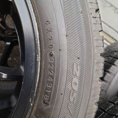 スタッドレスタイヤ&ホイール4本の画像