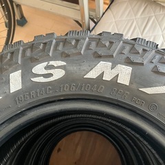 中古M/Tタイヤ　4本セットの画像
