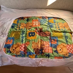 ベビー掛け・敷き布団4点セット・未使用の画像