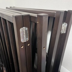 日本製　サワベビー　ウッドサークル　150×140cmの画像