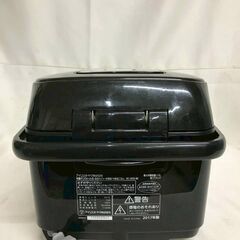 【北見市発】アイリスオーヤマ IRISOHYAMA 米屋がこだわった五･五合IHジャー炊飯器 IH絶品ごはん JRC-IB50-BK 2017年製 5.5合 ブラック (E3809wYM)の画像