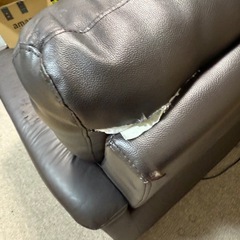 ニトリ　電動ソファ　三人がけの画像