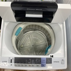 【軽トラ無料貸し出し】【HITACHI】【全自動洗濯機】【トレファク所沢店】の画像