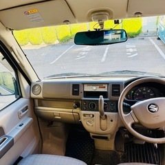 4WD 走行14.3万 パワーウィンドウ キーレス ETC エブリイ 車検2年  Bカメラ ドラレコ キャリアの画像