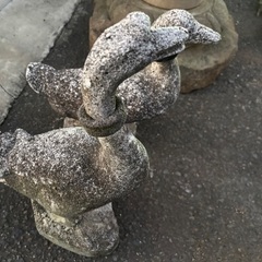 【無料】鳥の石像お譲りします R7/12/07〜の画像