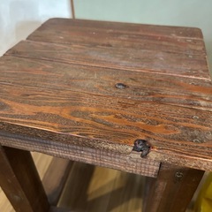 ハンドメイド椅子の画像