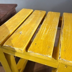 ハンドメイド椅子の画像