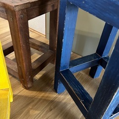 ハンドメイド椅子の画像