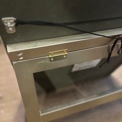 卓上アンティーク調ミラー〔大〕 スタンドミラー 卓上ミラー 鏡 アンティーク 化粧鏡 おしゃれ メイクミラー 卓上鏡 木製 大型 大きめ ゴールド スタンド式 玄関 化粧台 ミラー 姿見の画像