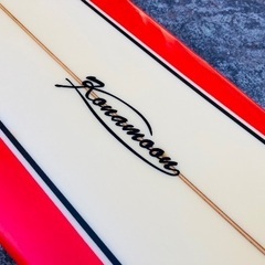 ファンボード　新品フィン付き　サーフボード の画像