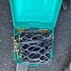 差し上げます。タイヤチェーンの画像