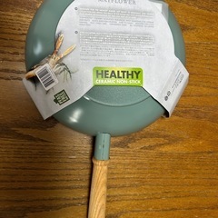 グリーンパン「メイフラワー」28cmフライパンとガラス蓋の画像