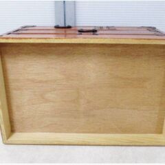 昭和レトロ　お針箱（ソーイングボックス）アンティーク　裁縫箱　小物入れ　木製　薬箱　和風　道具入れ　小引き出し　かわいい　654ZSの画像