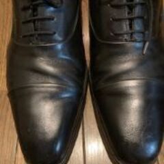 ペルティニ　ストレートチップ　レザーシューズの画像